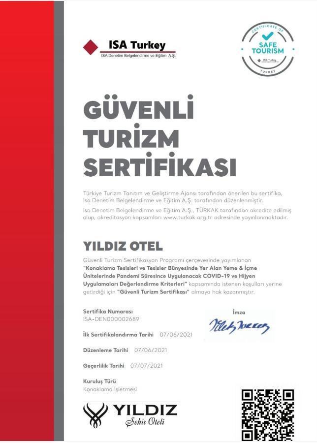 Yildiz Hotel Fatsa Bagian luar foto
